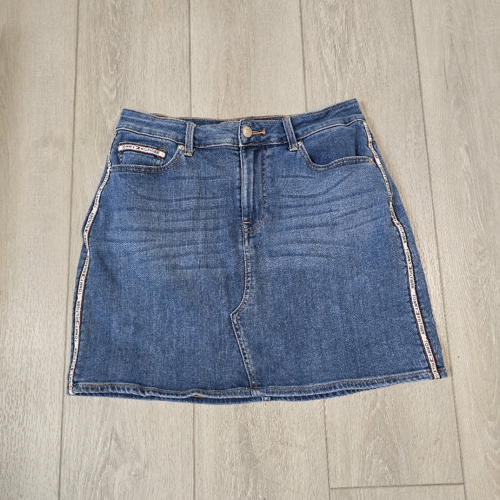 Tommy Hilfiger Denim Jean Mini Skirt Size 6